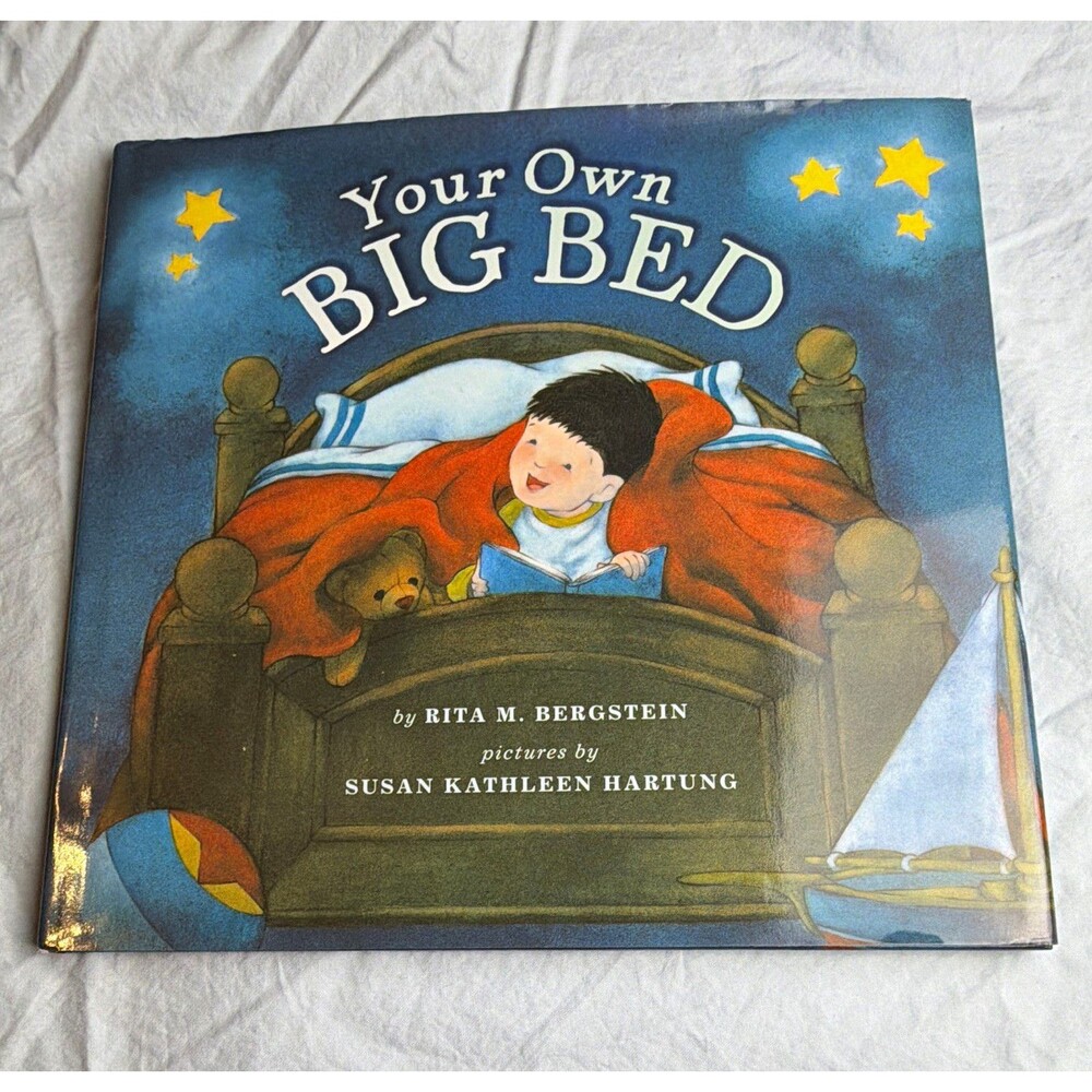 Your Own Big Bed Rita M. Bergstein 2008 Hardcover Penguin Illus. Hartung #7388